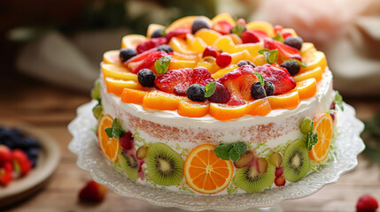 Fruit Cocktail Cake