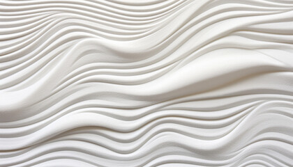 Abstract wave pattern on striped wallpaper, modern elegance generated by AI