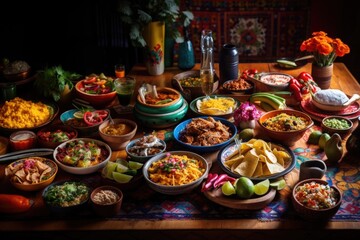 Traditional mexican food