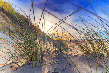 Sonnenuntergang am Strand von Sylt