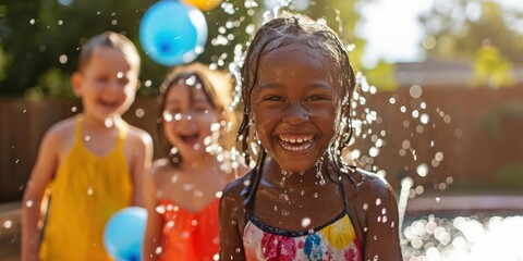 Summer Water Balloon Fun