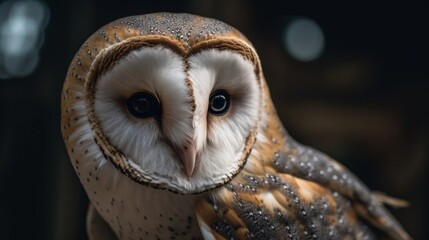 Naklejka premium great horned owl