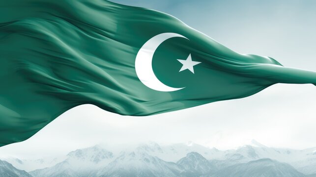 Pakistan day: celebrating unity, freedom, and heritage in a symphony of green and white, honoring the nation's journey towards independence and prosperity on this historic occasion.