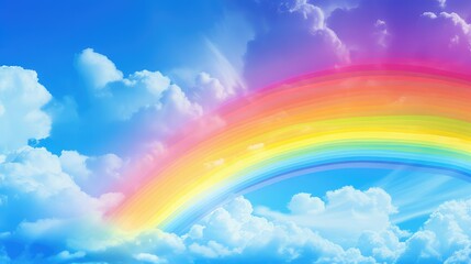 happy bright rainbow background illustration joyful radiant, vivid multicolored, prismatic iridescent happy bright rainbow background