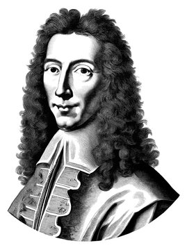 Portrait of Robert Boyle, generative AI	