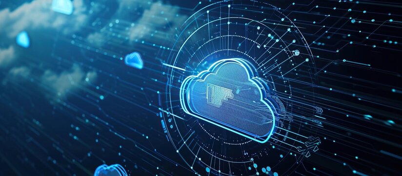 Cloud and edge computing technology concepts