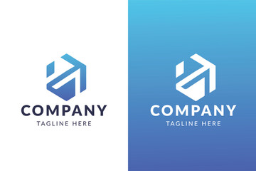 Modern Corporate Identity on Gradient Backgrounds