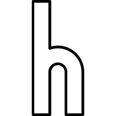Small h Icon