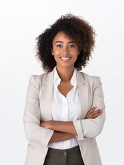 Female Business Manager in Corporate Setting, AI Generated