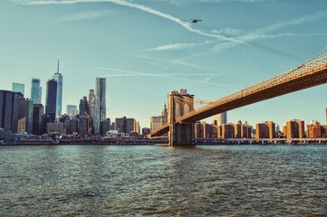 Fototapeta premium New York City - Manhattan Bridge