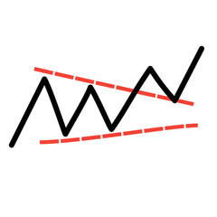 chart pattern icon