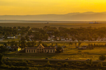 WY Territorial Prison - Snowy Range View - Laramie, WY