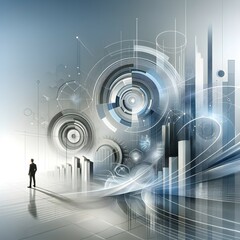 Obraz premium Business futuristic designs