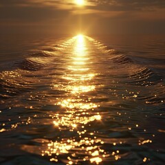 Sunlight Reflecting on Water
