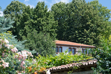 Village of Zheravna with nineteenth century houses,  Bulgaria