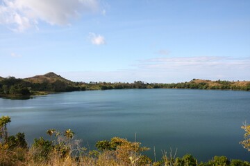 lac à coté du mont passot sur l'ile de nosy be