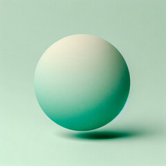 abstract green background ball