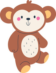 Monkey Plush Toy