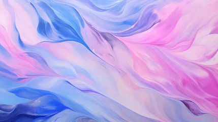 Fototapeten Colorful pink and blue abstract metallic texture wallpaper AI-generated Image © Pexel Hub