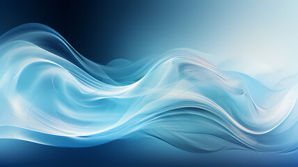 Fototapeta premium futuristic white and blue abstract digital art background