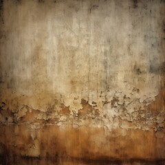 Fototapeta premium Textured wall surface with aged and weathered appearances in soft colors