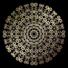 曼荼羅のベクターイラスト