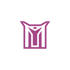 Letter M Monogram Logo