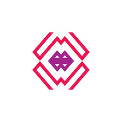 Naklejka premium Abstract logo design