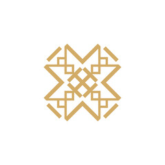 abstract logo design element