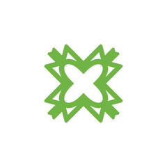 abstract logo design element