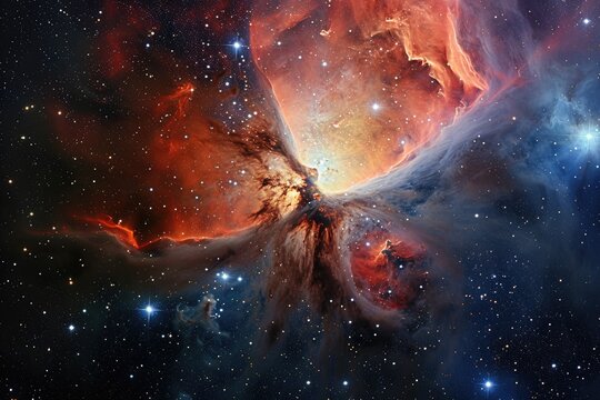 stars forming region in space