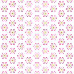 Flower pattern background can be used to make book covers or fabric prints 