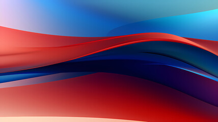 Fototapeta premium red and blue abstract digital art background