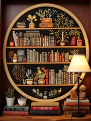 Naklejka premium Cross-Stitch Samplers Wall Art: Stitched Stories Collection