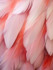 Feathers Close-Up Wall Art: Natural Elegance