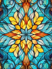 Colorful Symmetry: Kaleidoscope Images Wall Art for Vibrant D�cor