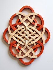 Endless Intersections: Knotwork Patterns - Unique Digital Wall Art