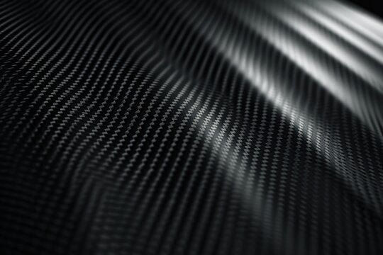 Carbon Fiber Abstract Background with Automotive Detail and Luxury Design