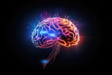 Brain regions: hippocampus, amygdala, frontal, parietal, temporal, occipital lobes, Broca's and Wernicke's areas, corpus callosum, basal ganglia. Neurotransmitters include glutamate GABA amino acid