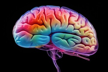 Intricate network of blood-brain barrier, cranial nerves, hypothalamus, pituitary gland. Study cerebral ventricles, cerebellum, brainstem, cerebral cortex, thalamus, limbic system brain neuroanatomy