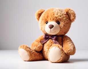 Obraz premium Cute teddy bear. Soft plush toy