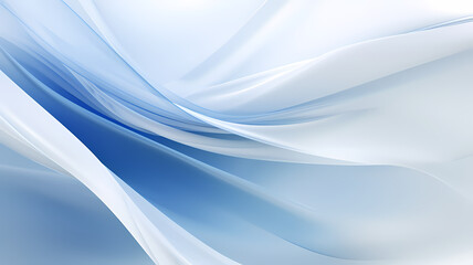 Modern technology oriented abstract background with white and blue colors, blue is the dominant color