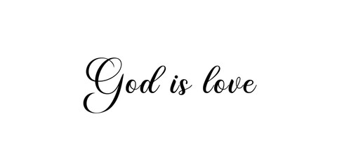 God is love