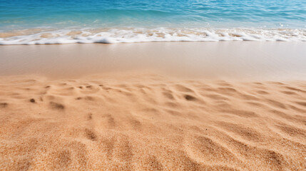 Fototapeta na wymiar Paradise Unveiled: Beach Closeup