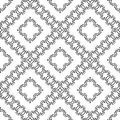 Abstract shapes.Patterns from lines.White wallpaper. Vector graphics for design, textile, decoration, cover, wallpaper, web background, wrapping paper, fabric, packaging. Repeating pattern.