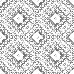 Abstract shapes.Patterns from lines.White wallpaper. Vector graphics for design, textile, decoration, cover, wallpaper, web background, wrapping paper, fabric, packaging. Repeating pattern.
