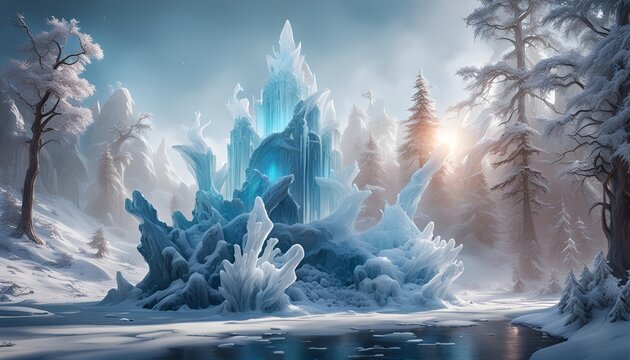 "Enchanted Winter Symphony"