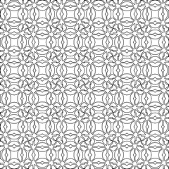 Abstract shapes.Patterns from lines.White wallpaper. Vector graphics for design, textile, decoration, cover, wallpaper, web background, wrapping paper, fabric, packaging. Repeating pattern.