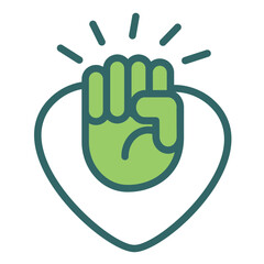 Courageous Fight Icon