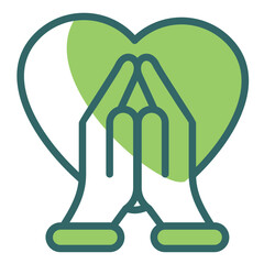 Hopeful Hands Icon